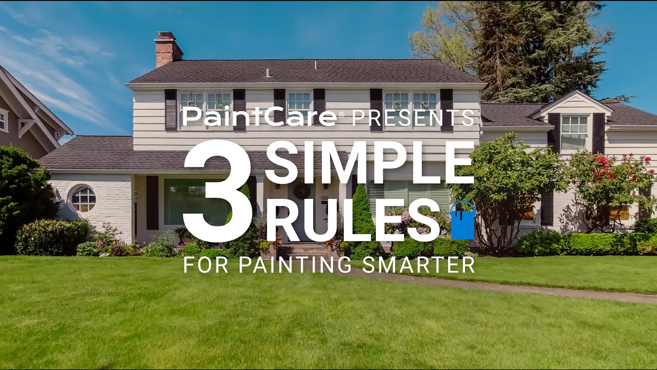 PaintCare 3 Simple Rules campaign film still